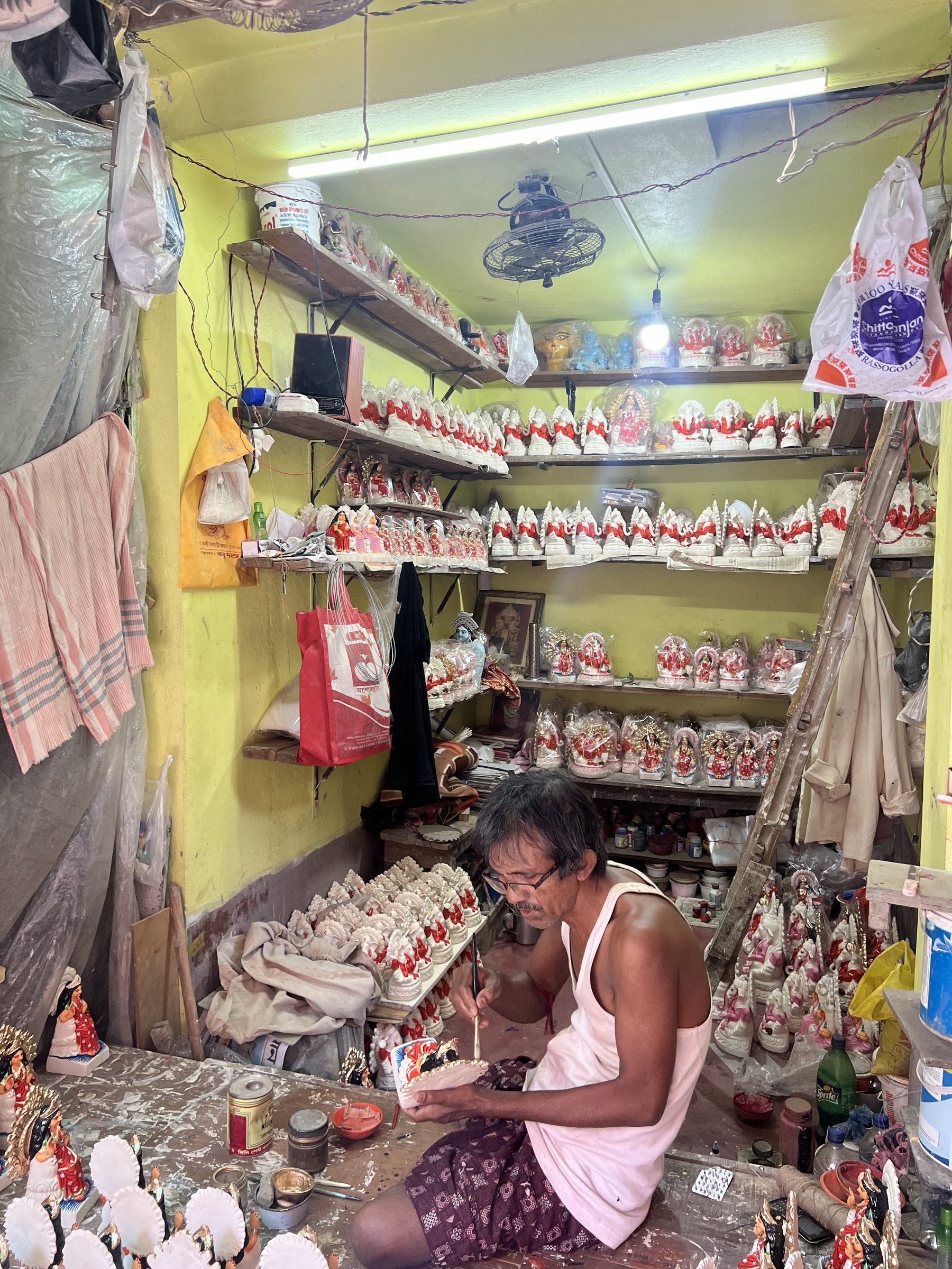 Small shop with shrine