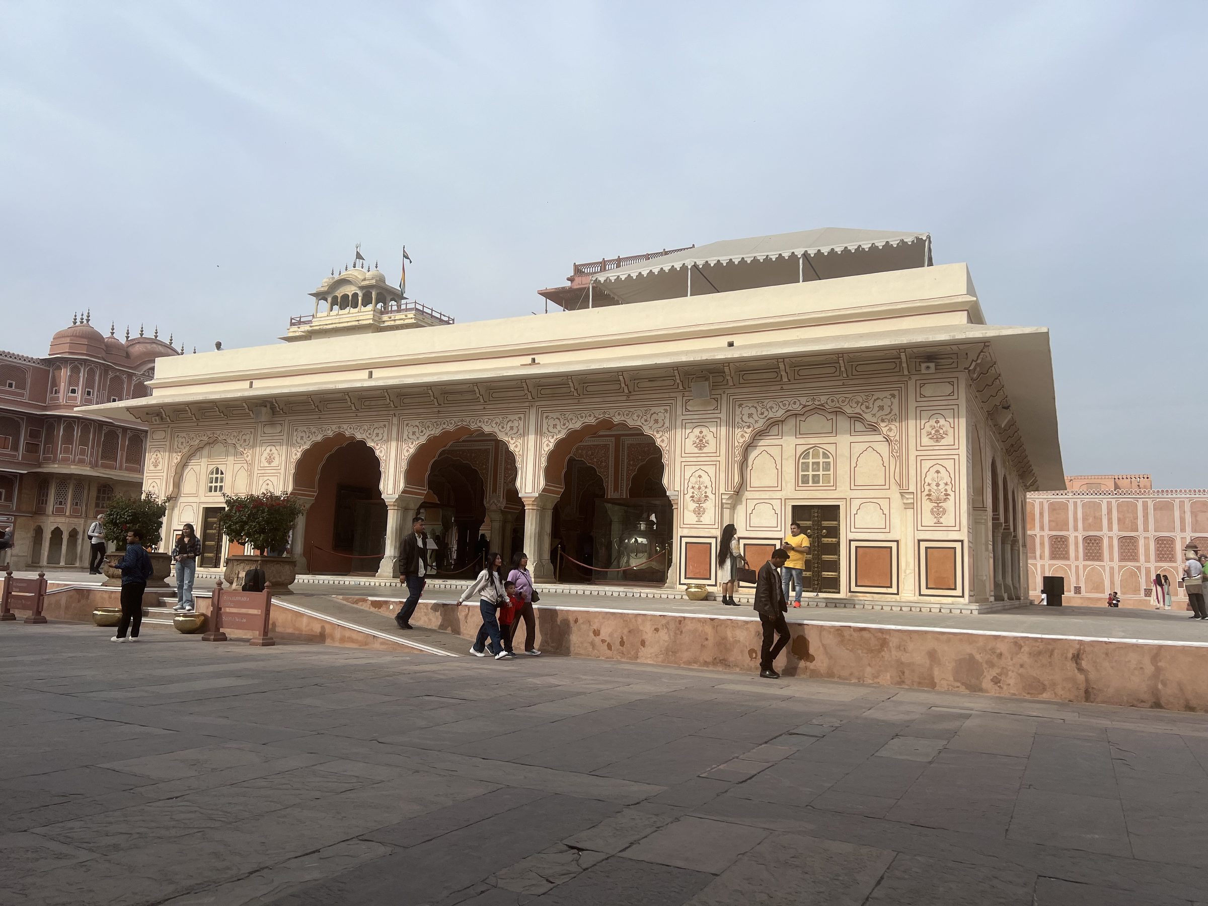 Jaipur City Palace at dusk