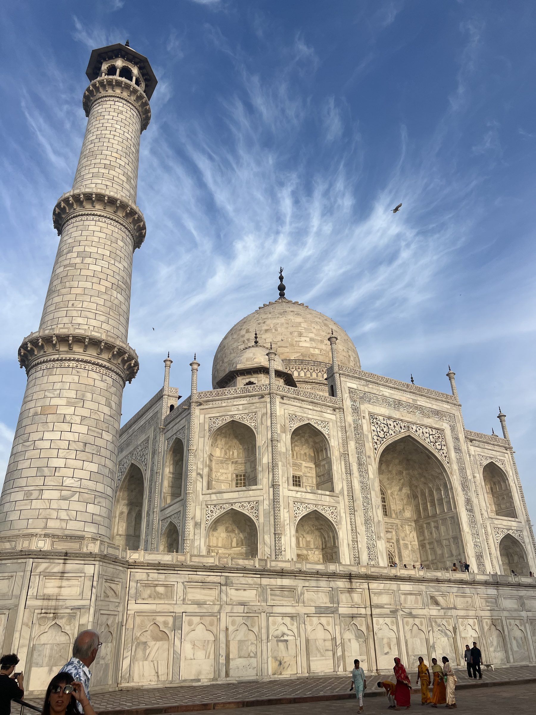 Taj Mahal minaret