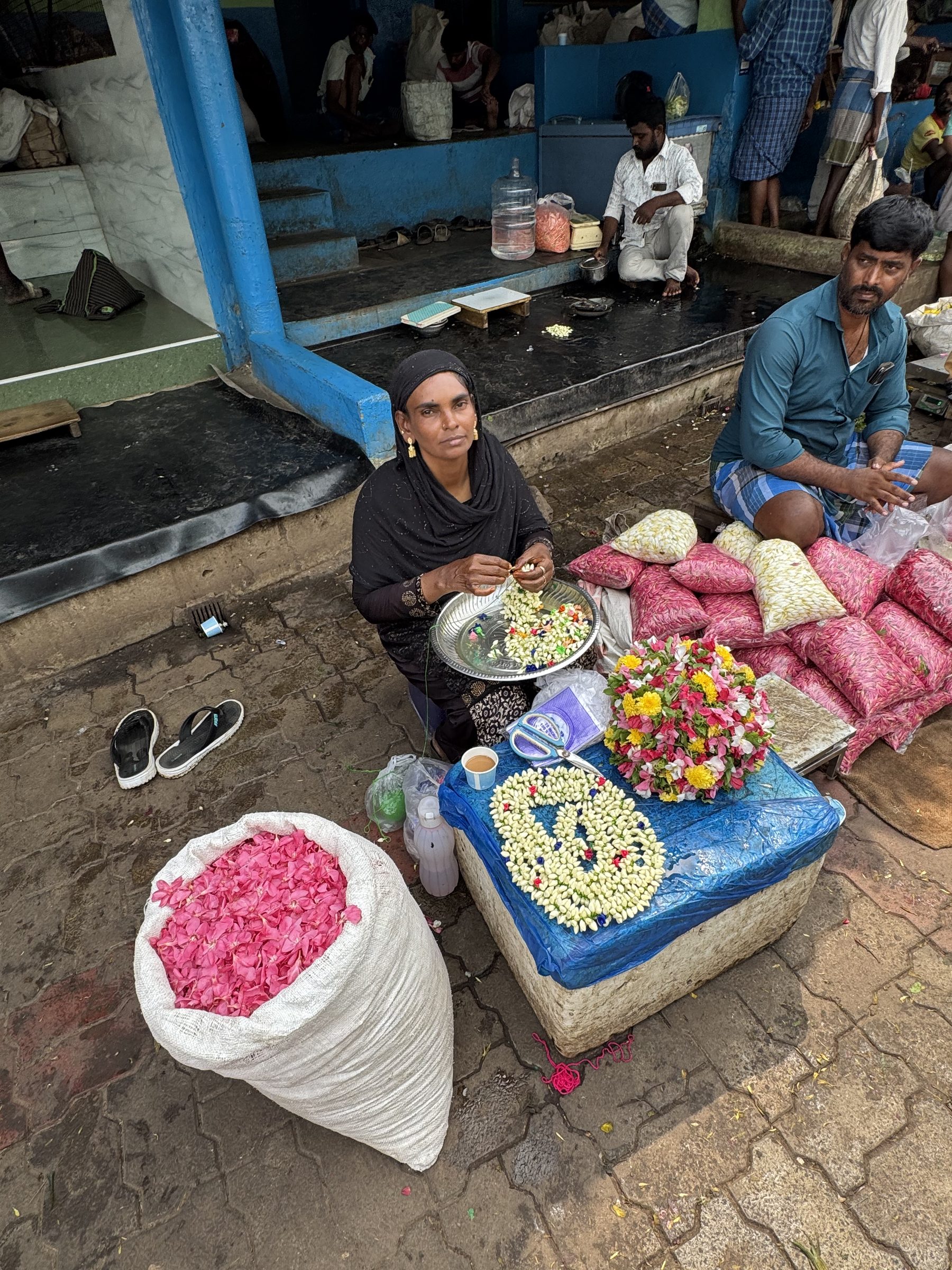 Flower seller