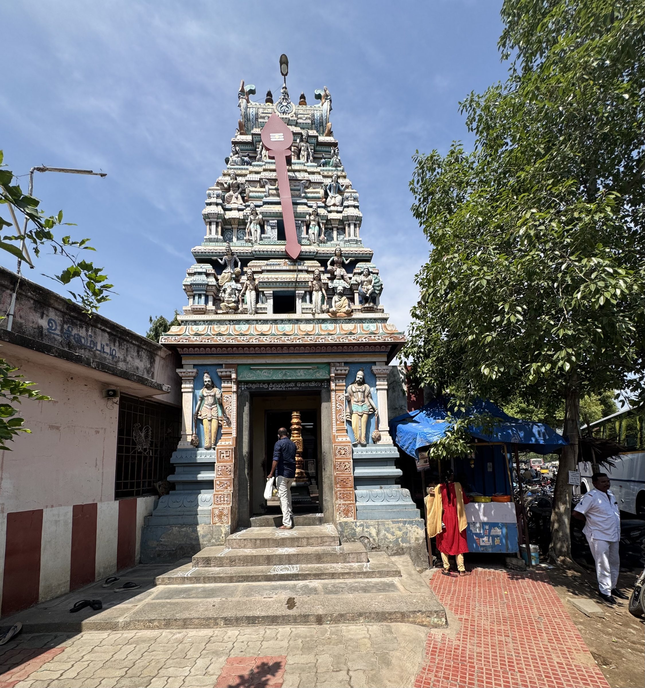 Temple gopuram entrance
