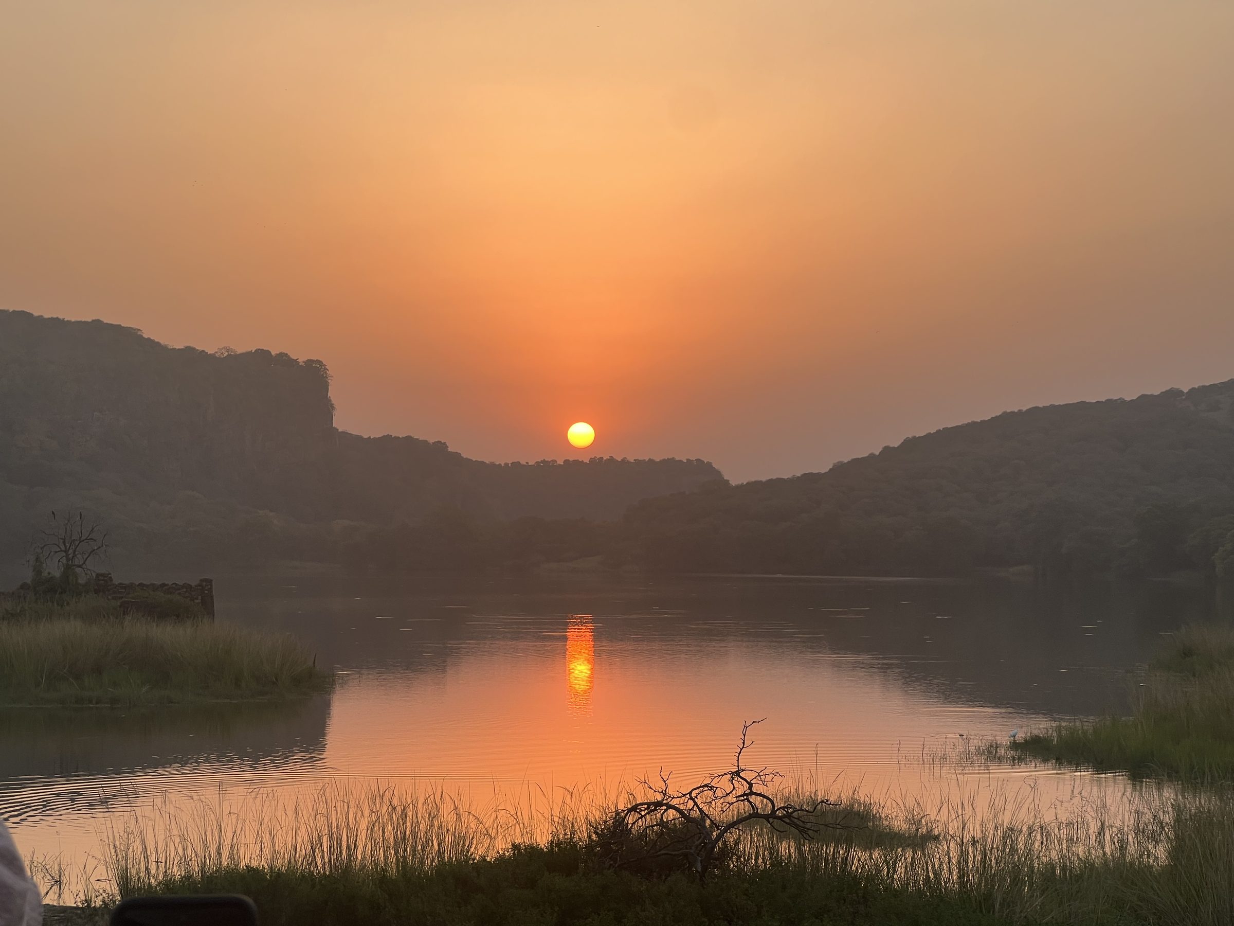 Sunset over Lake Pichola